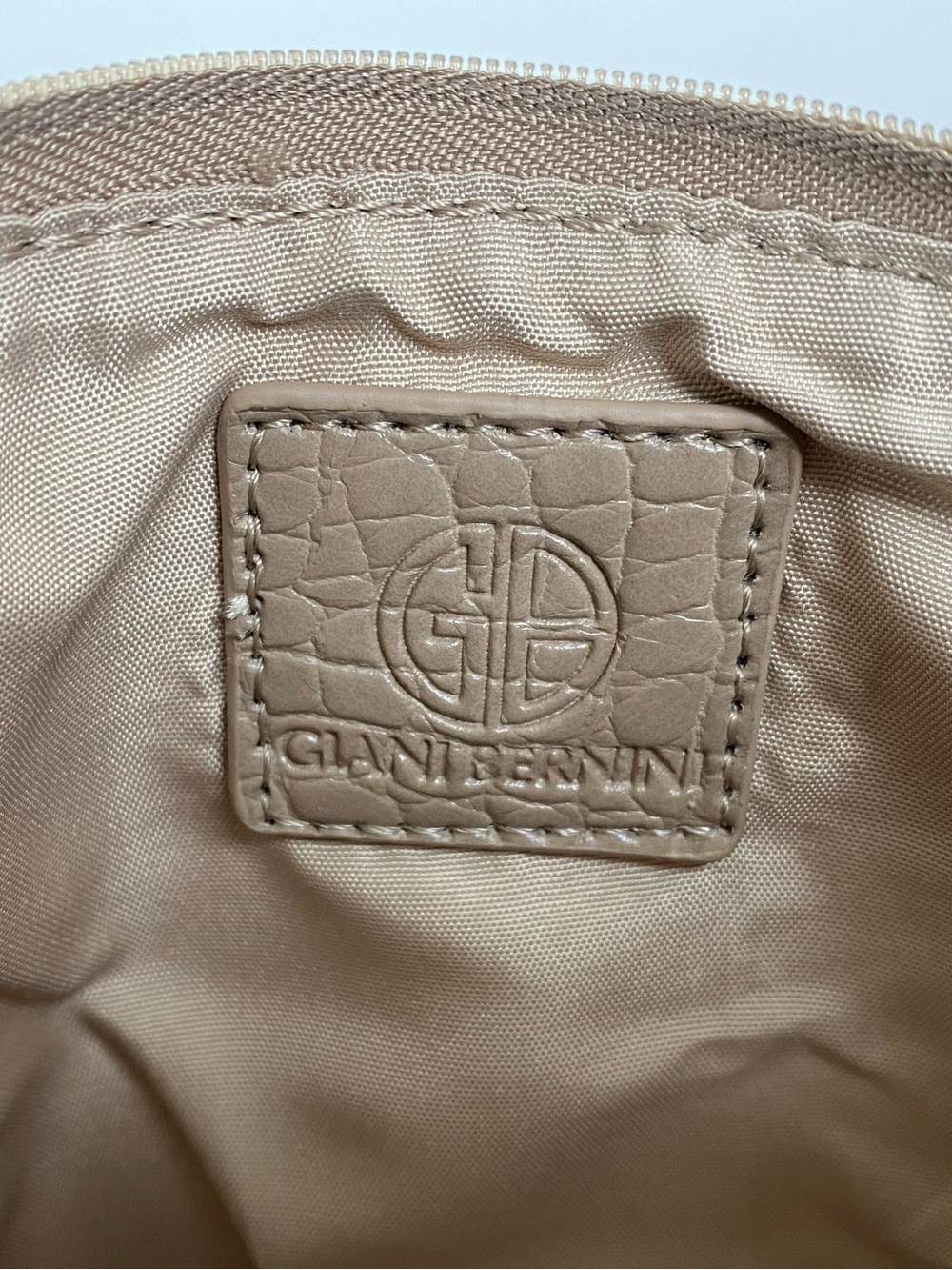 Giani Bernini Faux Croc Crossbody Bag - Picture 6 of 7